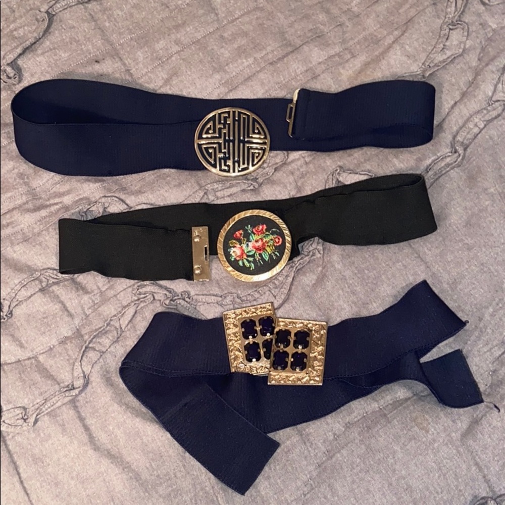 BOGO!! Cute vintage belts! I’m a size 8-10.